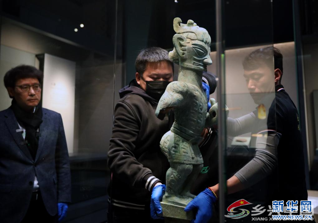 三星堆“国宝”在沪开箱 将亮相上博东馆开幕大展(图4)