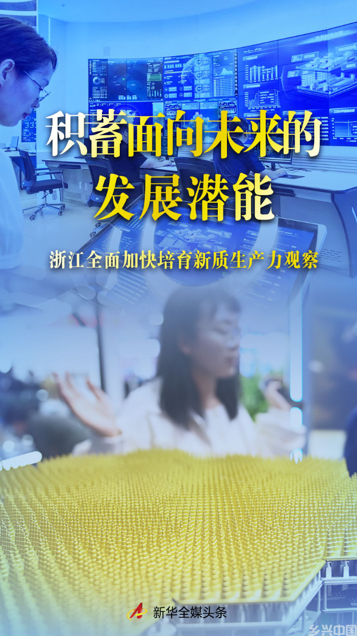 积蓄面向未来的发展潜能——浙江全面加快培育新质生产力观察(图1)