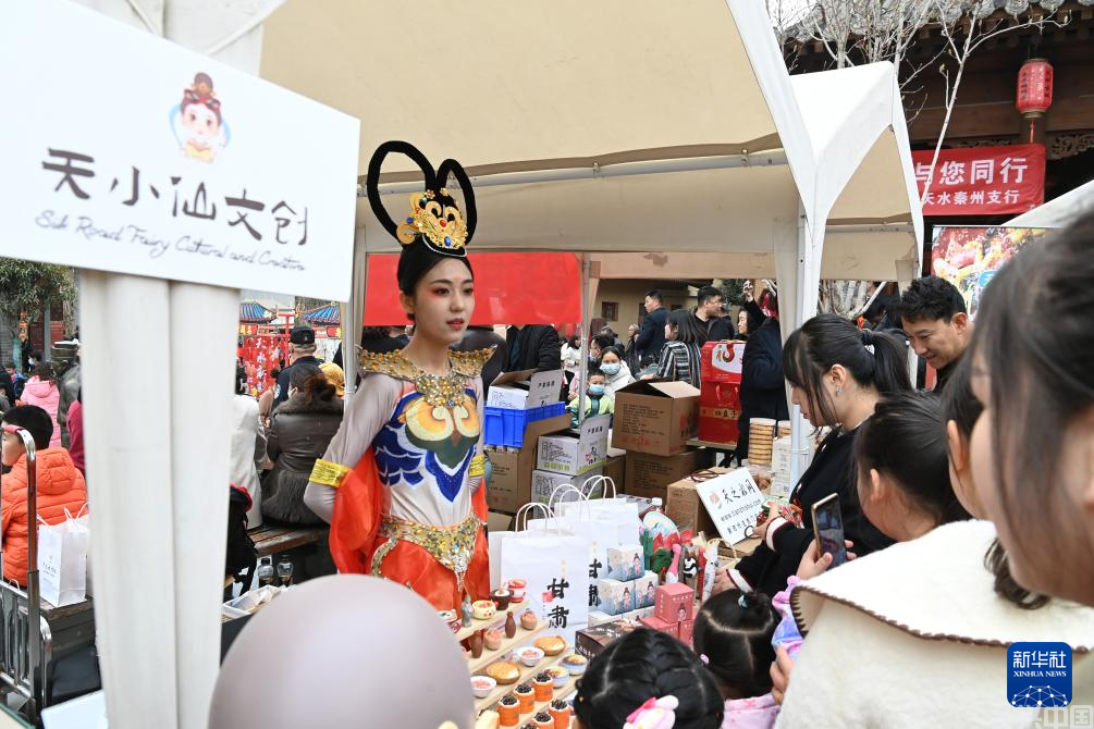 甘肃：“天水麻辣烫”走红 服务保障“升级”(图12)