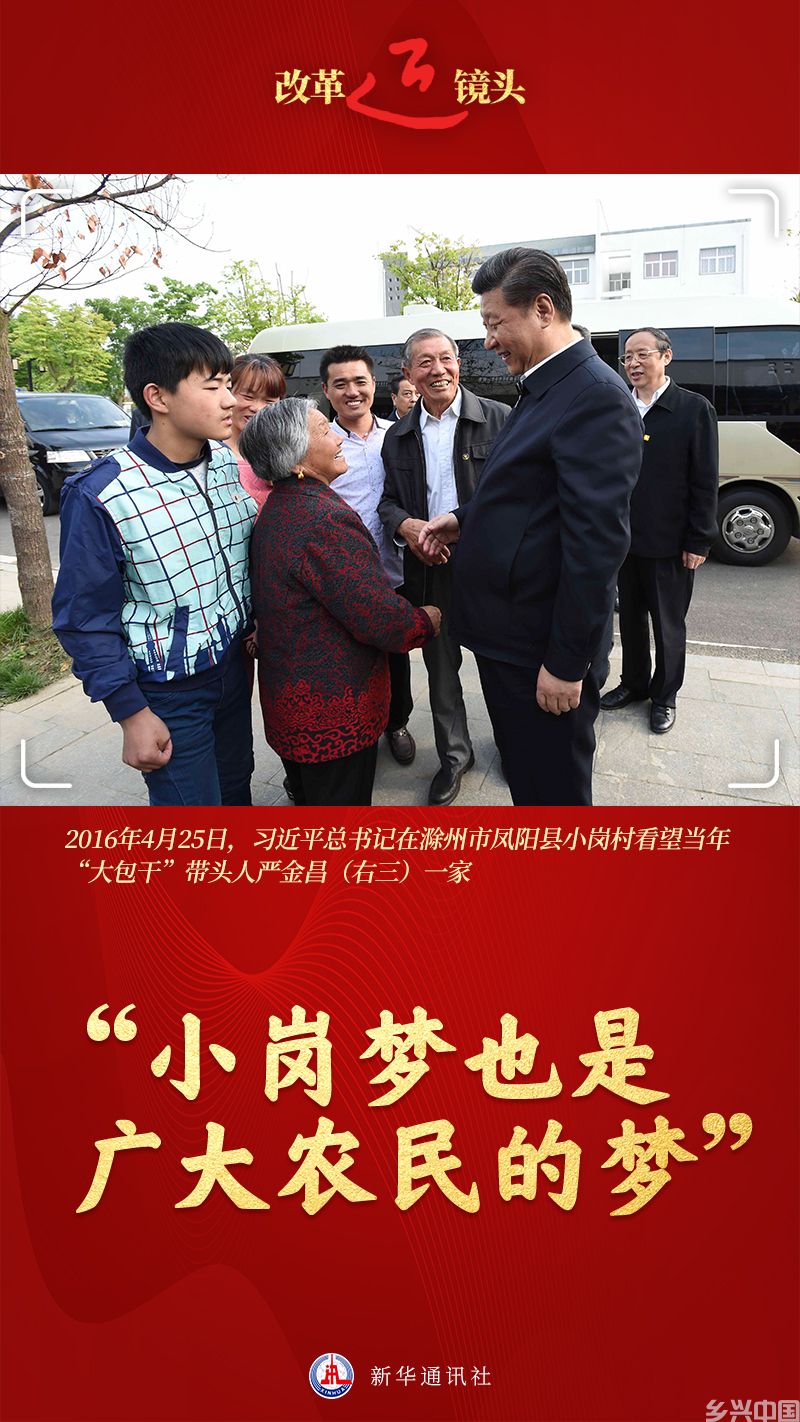 改革近镜头丨“小岗梦也是广大农民的梦”(图1)