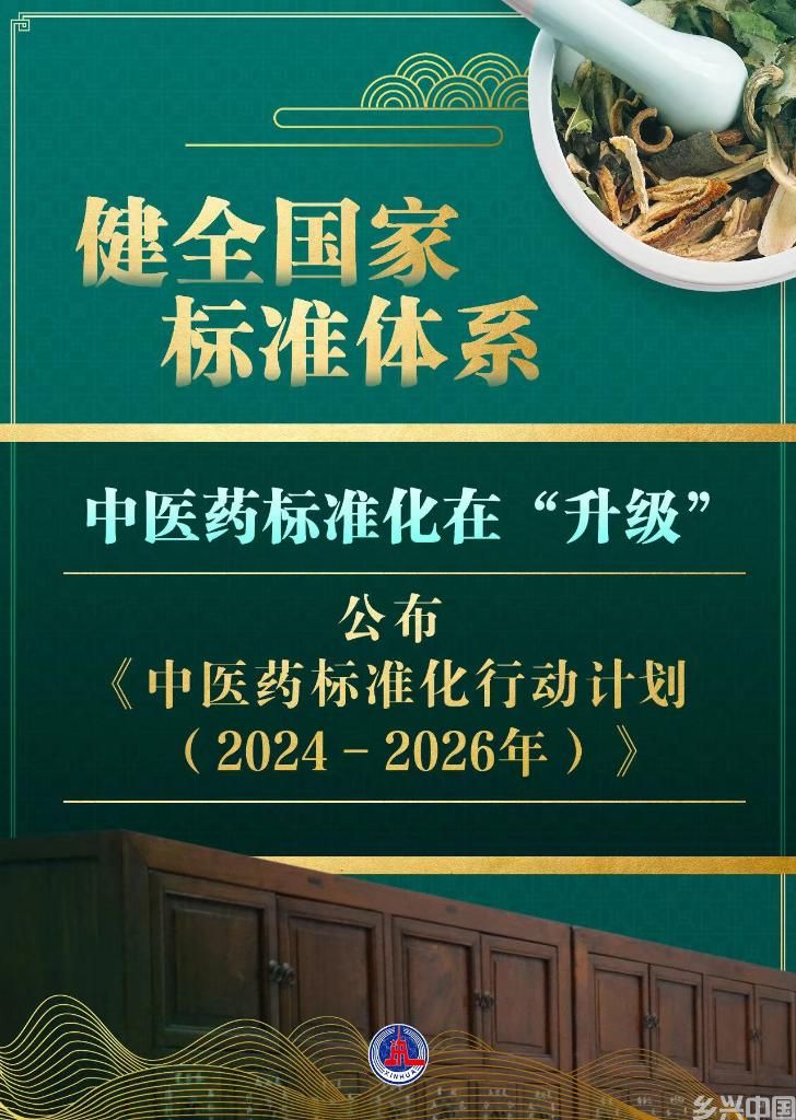 中医药标准化行动计划发布！“中华瑰宝”向未来(图1)