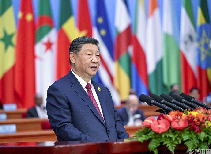 习近平出席中非合作论坛北京峰会开幕式并发表主旨讲话(图11)
