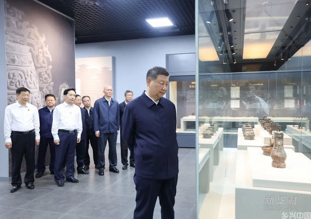 习近平在陕西宝鸡市和甘肃天水市考察调研(图3)