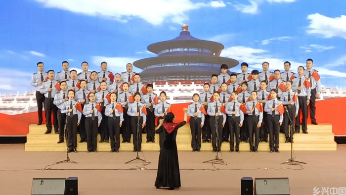 千人歌盛世   金秋颂祖国 虞城县举行“唱响新时代”庆祝新中国成立75周年 群众合唱大赛(图8)