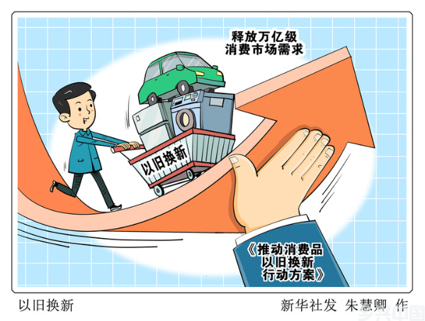 汽车以旧换新补贴申请已超113万份——“两新”政策成效显现(图1)