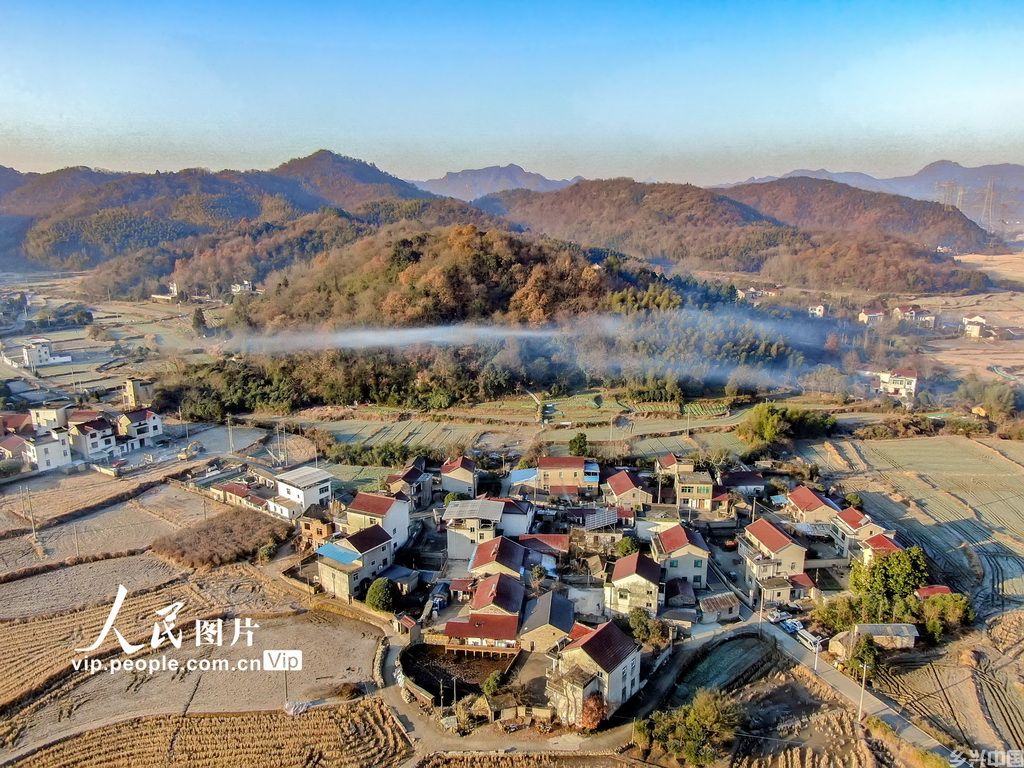 安徽芜湖：和美乡村冬景如画【2】