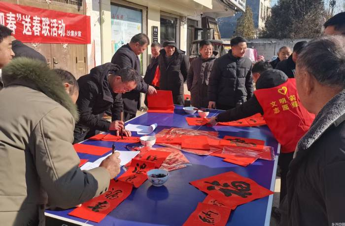 新春走基层｜虞城县沙集乡举办迎新春系列活动(图1)