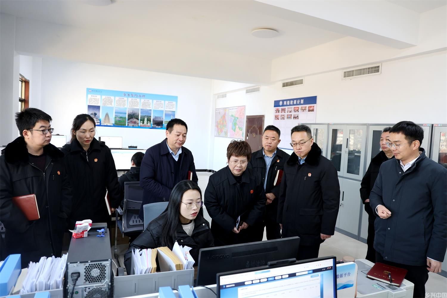 商丘梁园区法院赴兄弟法院调研学习(图2)