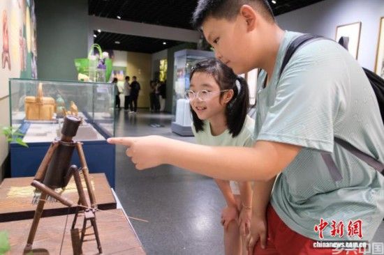 安吉竹文化展在浙启幕 “大馆带小馆”让竹韵走出山野(图1)