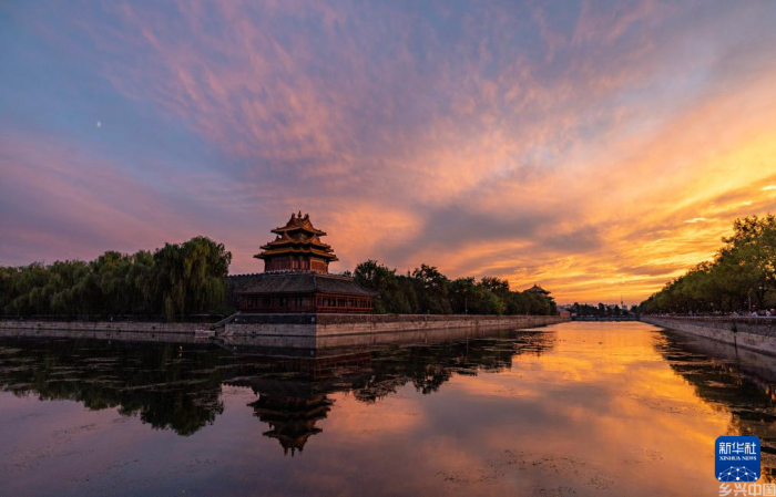 京城晚霞 绚烂如画(图7)