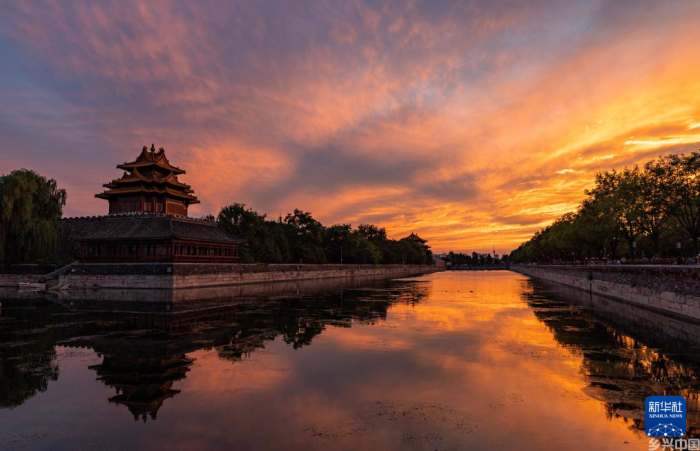 京城晚霞 绚烂如画(图8)