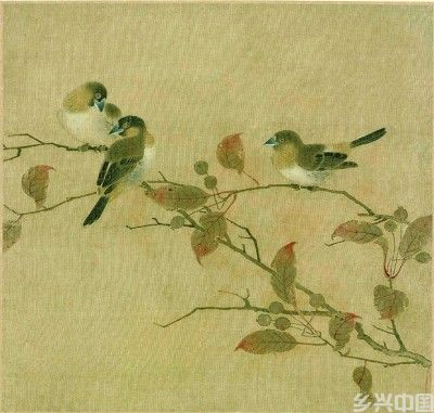 霜降一抹红
