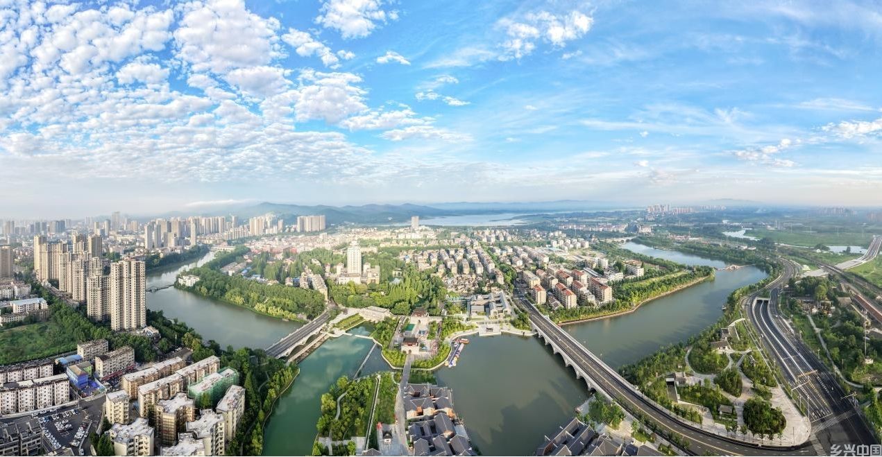 俯瞰滁州市琅琊区。琅琊区委宣传部供图
