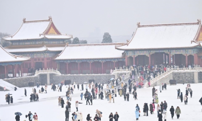 故宫赏雪