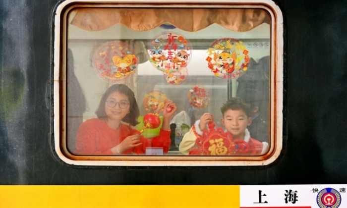 旅途中也有年味