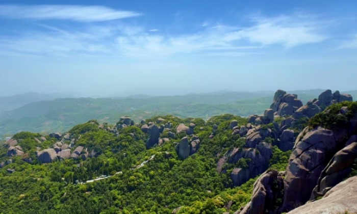福建太姥山：绿意满山绘春景
