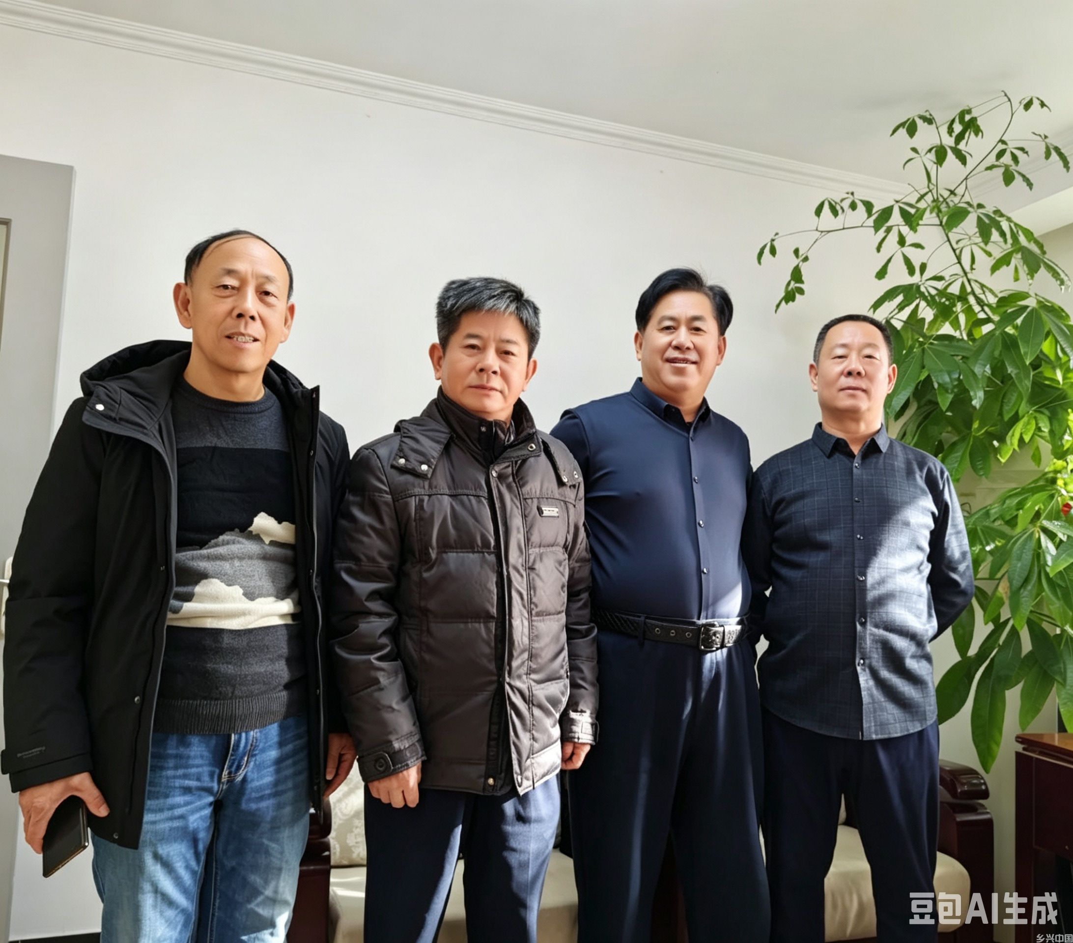 阳信县第一代卖书人代表陈玉田（左一）.jpg